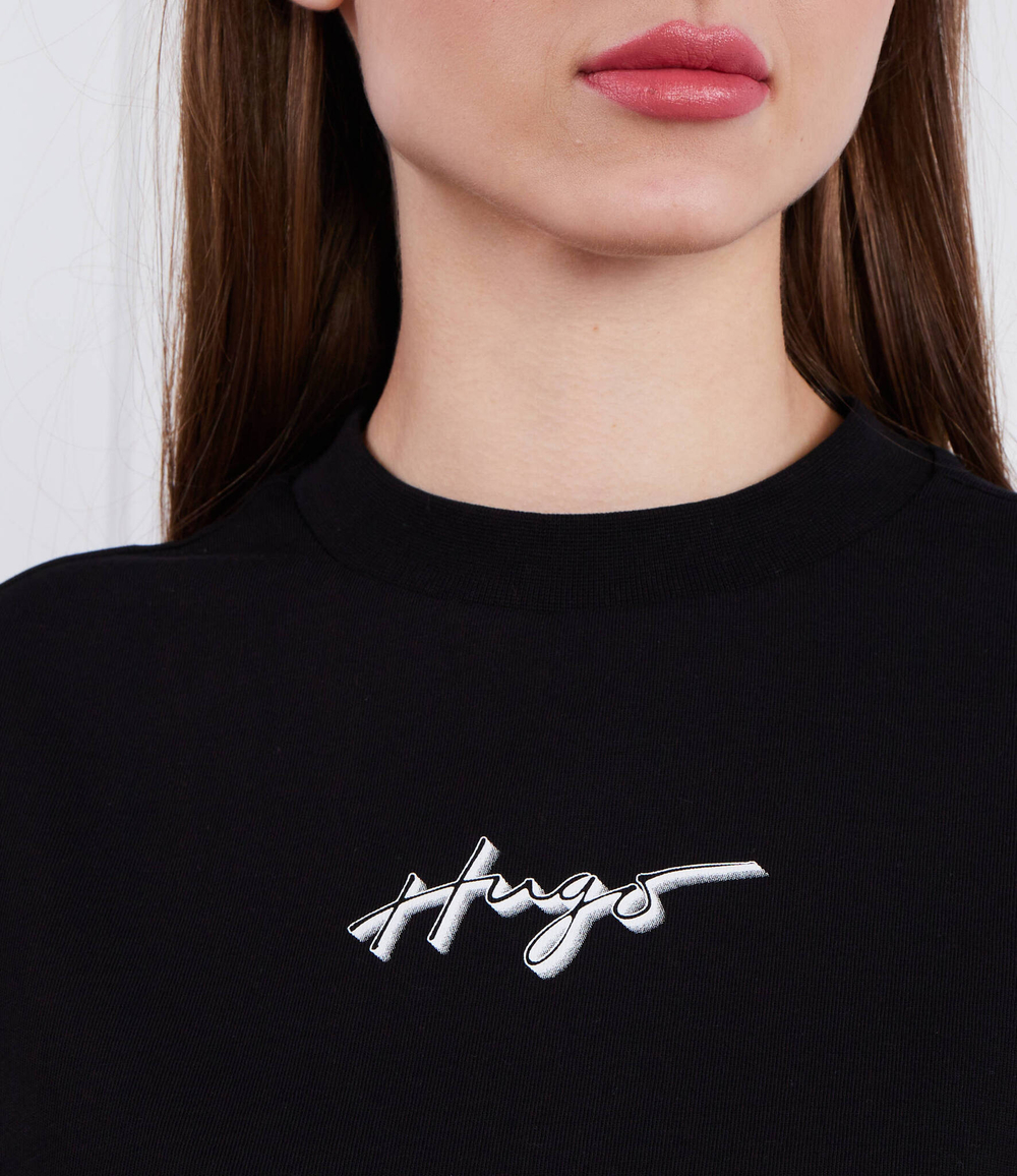 Футболка Cropped Tee_3 HUGO - черный(50486328)
