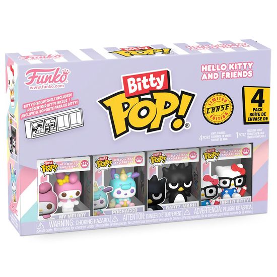 Фигурка Funko Bitty POP! Hello Kitty And Friends My Melody+Pochacco+Badtz+Chase (1 of 4) 4PK 85716 (00055302/260525/0081001/22, Китай)