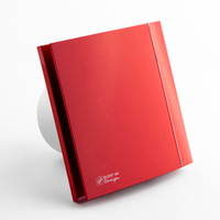 Накладной вентилятор Soler Palau SILENT-100 CRZ RED DESIGN 4C