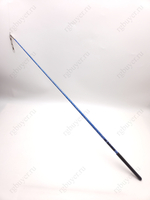 Палочка Sasaki 60 см с блеском Синяя с чёрной ручкой Bu (Blue)