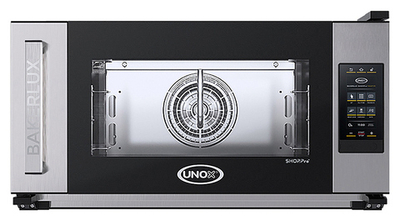 Печь конвекционная UNOX XEFT-03EU-EMLV без сливного отверстия