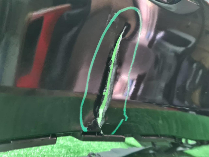 Бампер задний Mercedes S W223 (2020-н.в.)