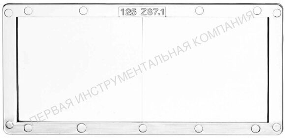 Линза диоптрическая для маски сварщика 125 (+1,25)