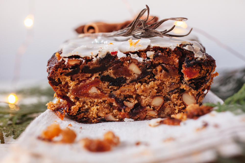 Рождественский кекс постный, 580г