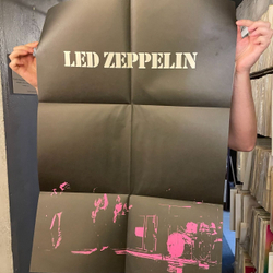 Винтажная виниловая пластинка LP Led Zeppelin (Japan 1976) (No Obi) (Poster)