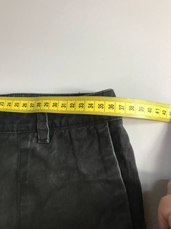 Шорты модные со вставкой под кожу, визуально 40/42 размер