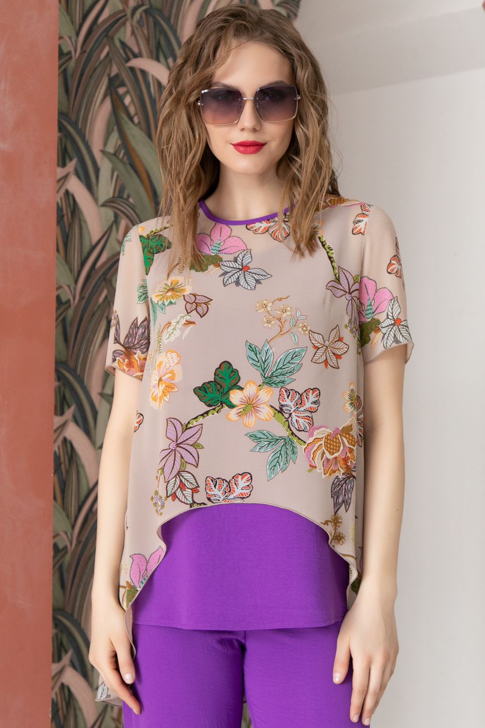 Костюм "Бенефис" (фиалка) Elza (Акция)