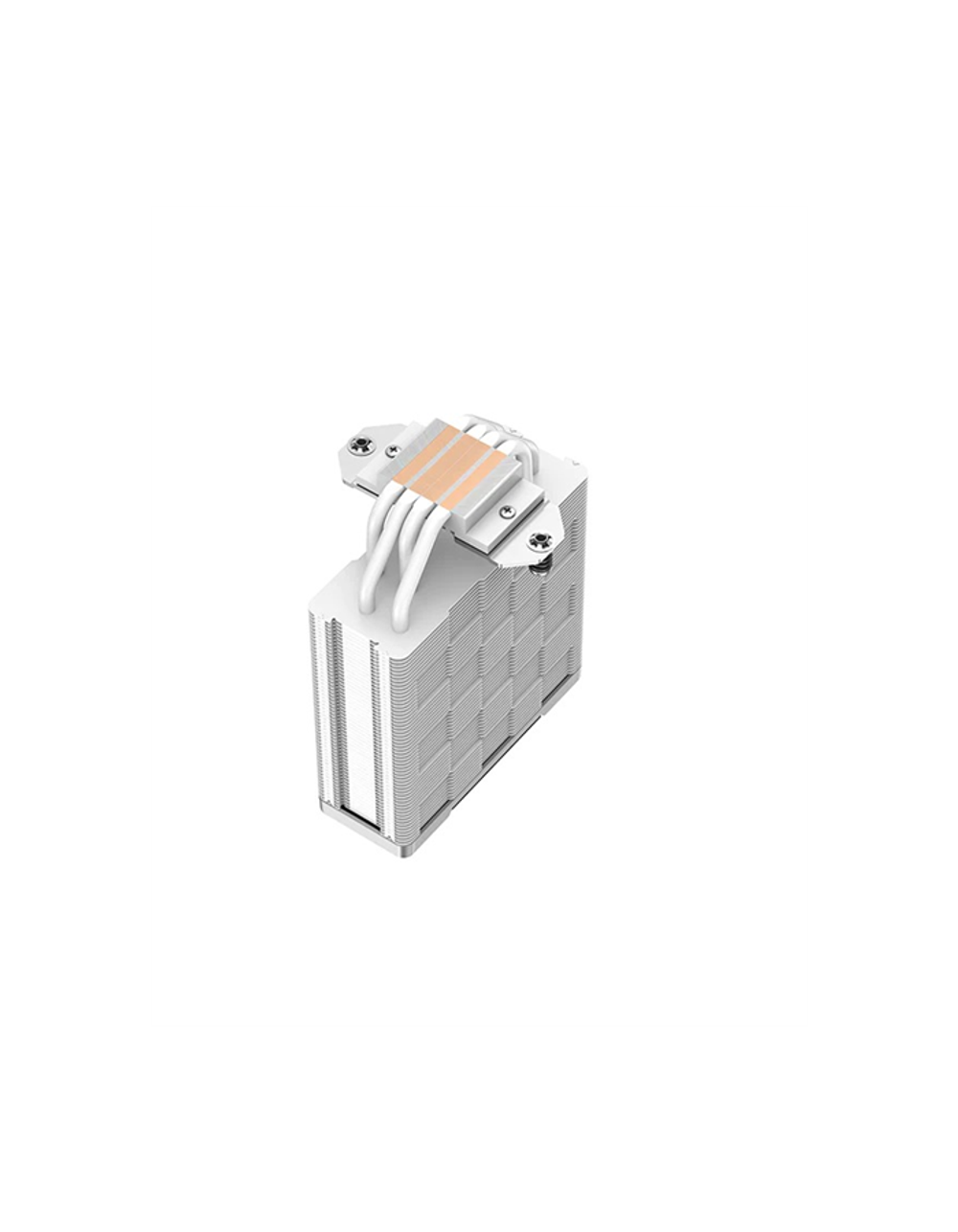 DEEPCOOL AK400 WH LGA1700/1200/115X/AM5/AM4 (18шт/кор, TDP 220W, PWM, Fan 120mm, 4 тепл. Трубки, белый) RET