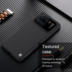 Тонкий текстурный чехол из нейлонового волокна от Nillkin для Xiaomi Mi 11 Ultra, серия Textured Case