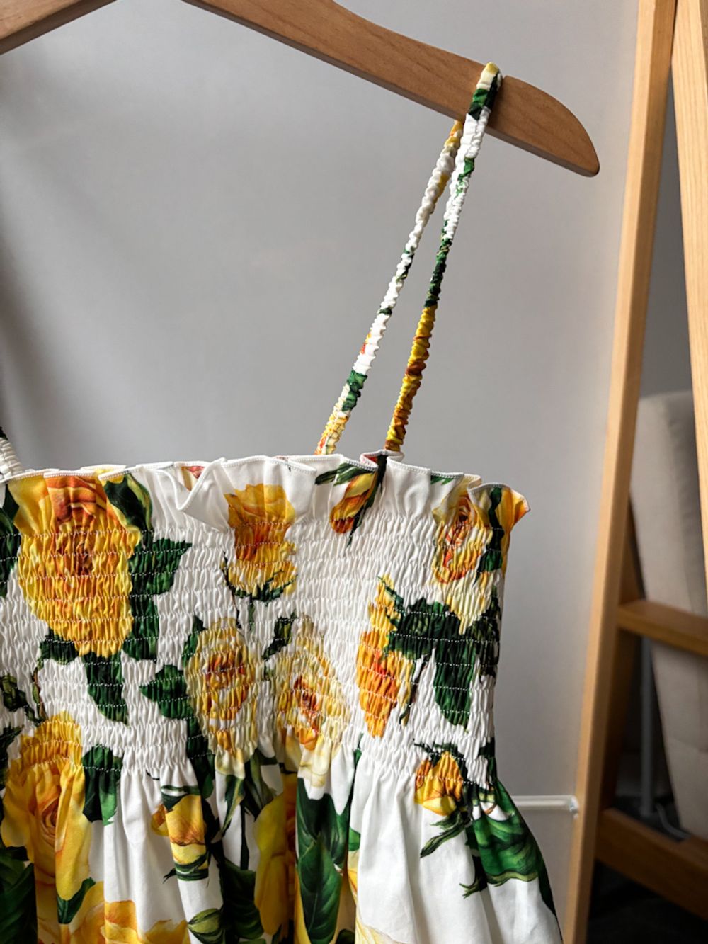 Хлопковое платье сарафан Dolce & Gabbana, 152