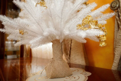 Ель искусственная Царь елка Адель белая 60 см