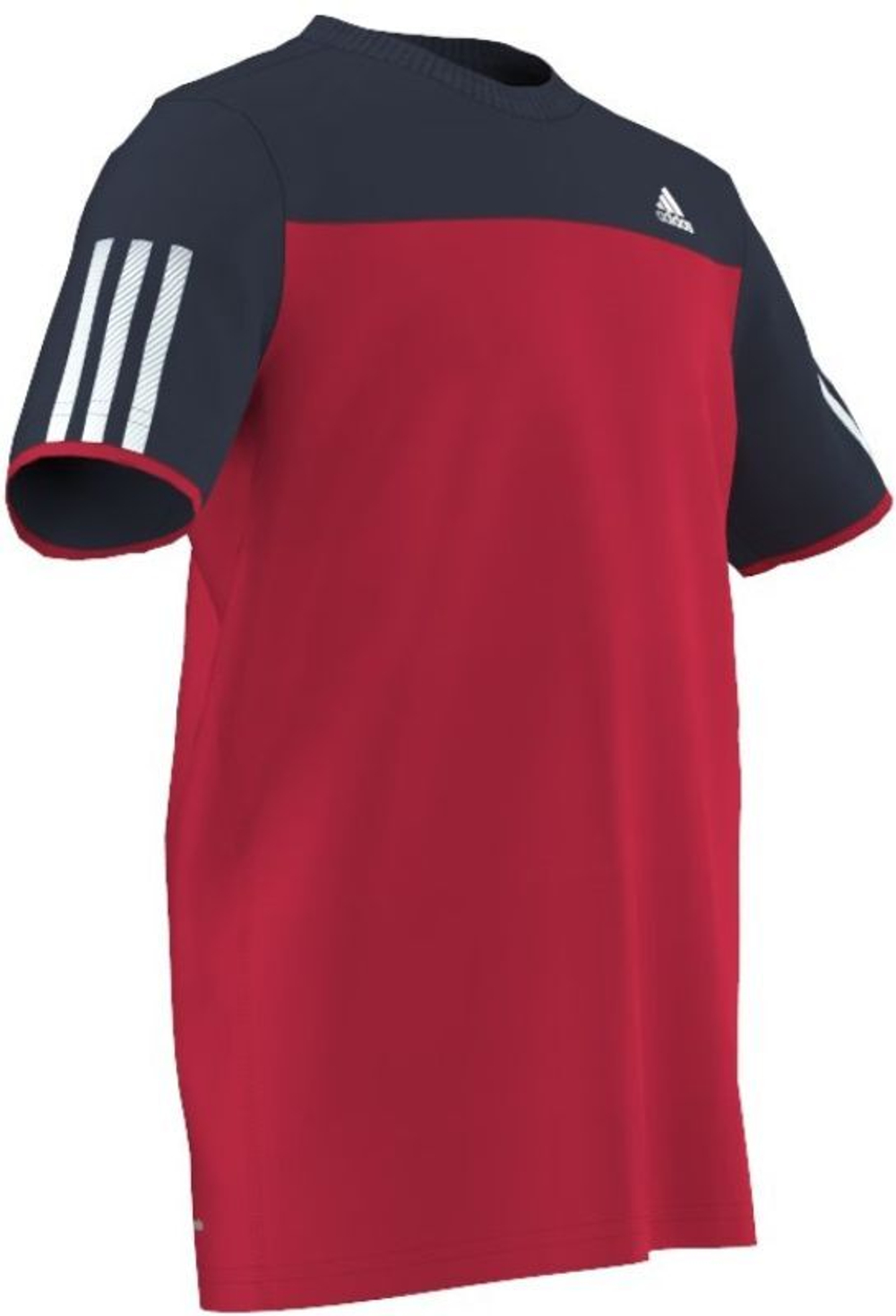 Футболка для мальчика теннисная Adidas Club Tee - ray red/collegiate navy