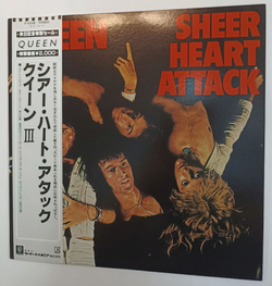 Винтажная виниловая пластинка Queen Sheer Heart Attack (Japan 1981)
