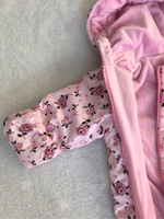 Комбинезон на осень-весну, Модель: 031 "Цветочек" (ИП Петрова Г.Г.) (Цвет: Черный, Размер: 80)