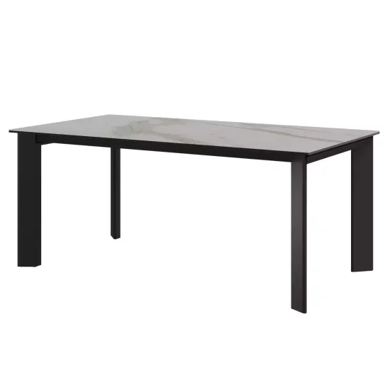 Стол раскладной Track (140+50), керамика белая