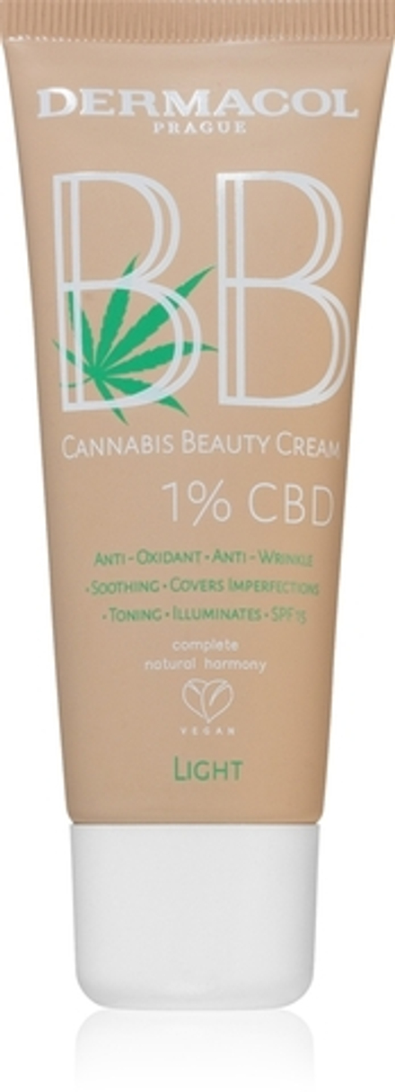 Dermacol Cannabis Beauty Cream - BB-крем с CBD, 30 ml