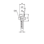 Фитинг DN 06 DKO-L (Ш) 18x1.5 12
