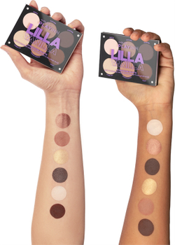 Inglot PlayInn Eyeshadow Palette - Палетка теней для век оттенок Lilla Vanilla, 8 g