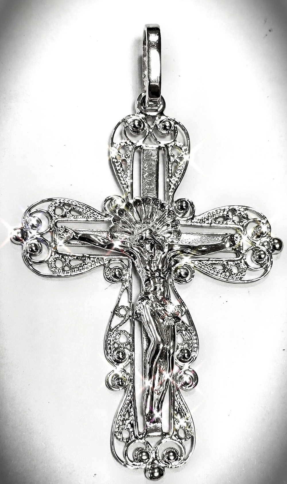 Крест серебро Эстерелла