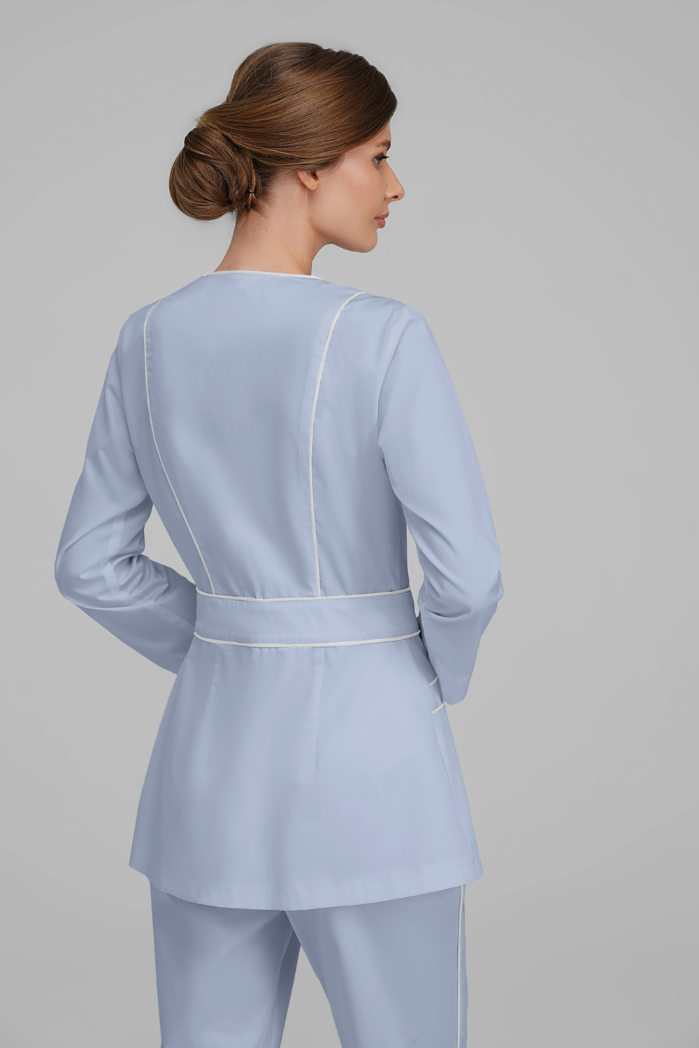 Медицинский женский жакет "Монстерра" new