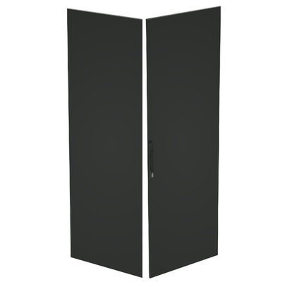 Дверь двойная сплошная IT-CQE 1800x600, RAL7035