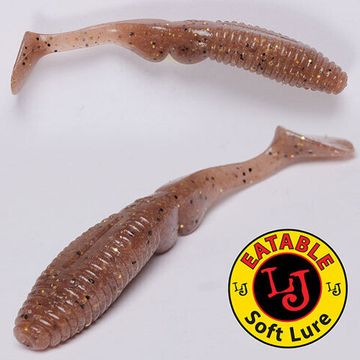 Виброхвосты съедобные LJ Pro Series MISTER GREEDY 3.0in (7,6 см), цв. S07, 7 шт.