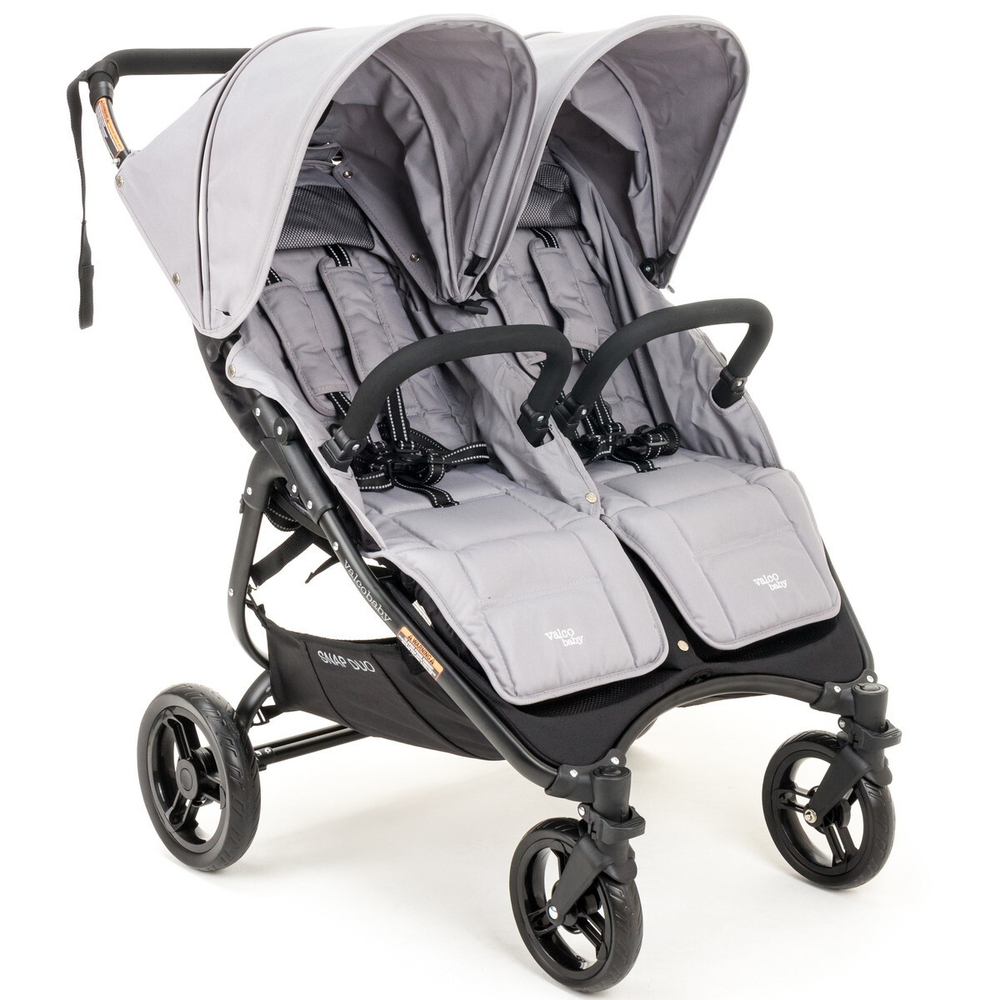 Прогулочная коляска для двойни Valco baby Snap Duo Cool Grey