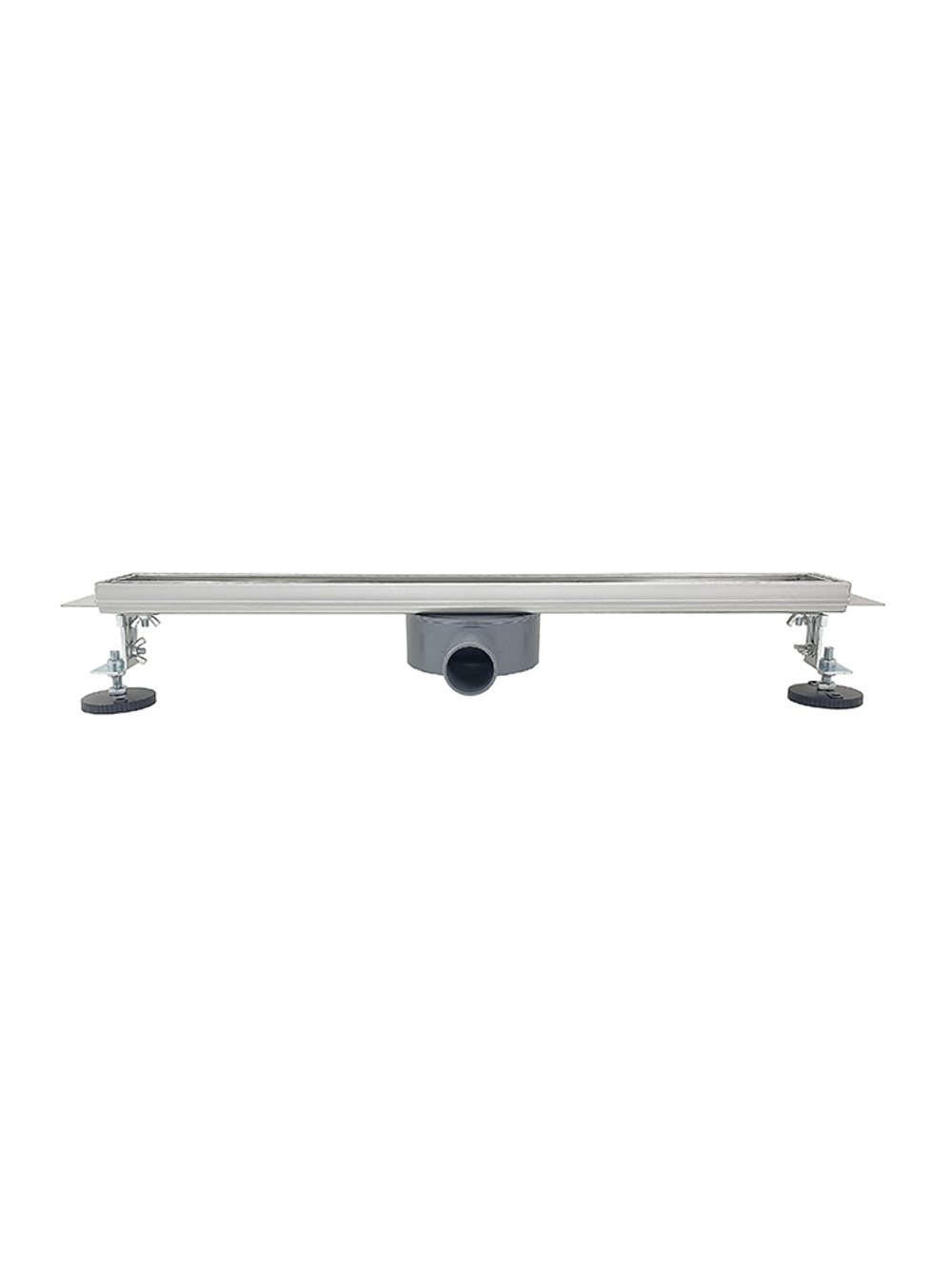 Линейный душевой трап SANTREK AQUA 70*500 сухой и гидрозатвор 70500-B