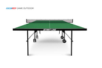 Стол теннисный Game 6 Всепогодный с сеткой Зеленый