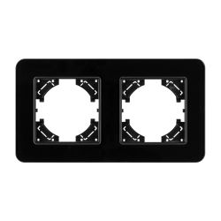 Рамка стеклянная FRM-OMALI-GS-2-BK (Arlight, -) 049693