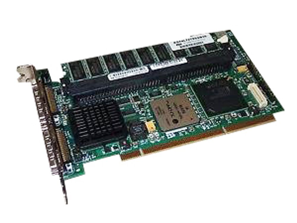 Контроллер LSi Logic MegaRAID SCSI 320-2x LSI53C1030/Intel XScale IOP321 128Mb(256Mb) Int-2x68Pin Ext-2x68Pin RAID50 UW320SCSI PCI-X 320X2128-F