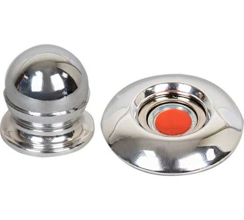 Держатель телефона Kraft магнитный хром