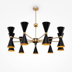 Люстра на штанге Maytoni Vesper MOD108PL-18GB