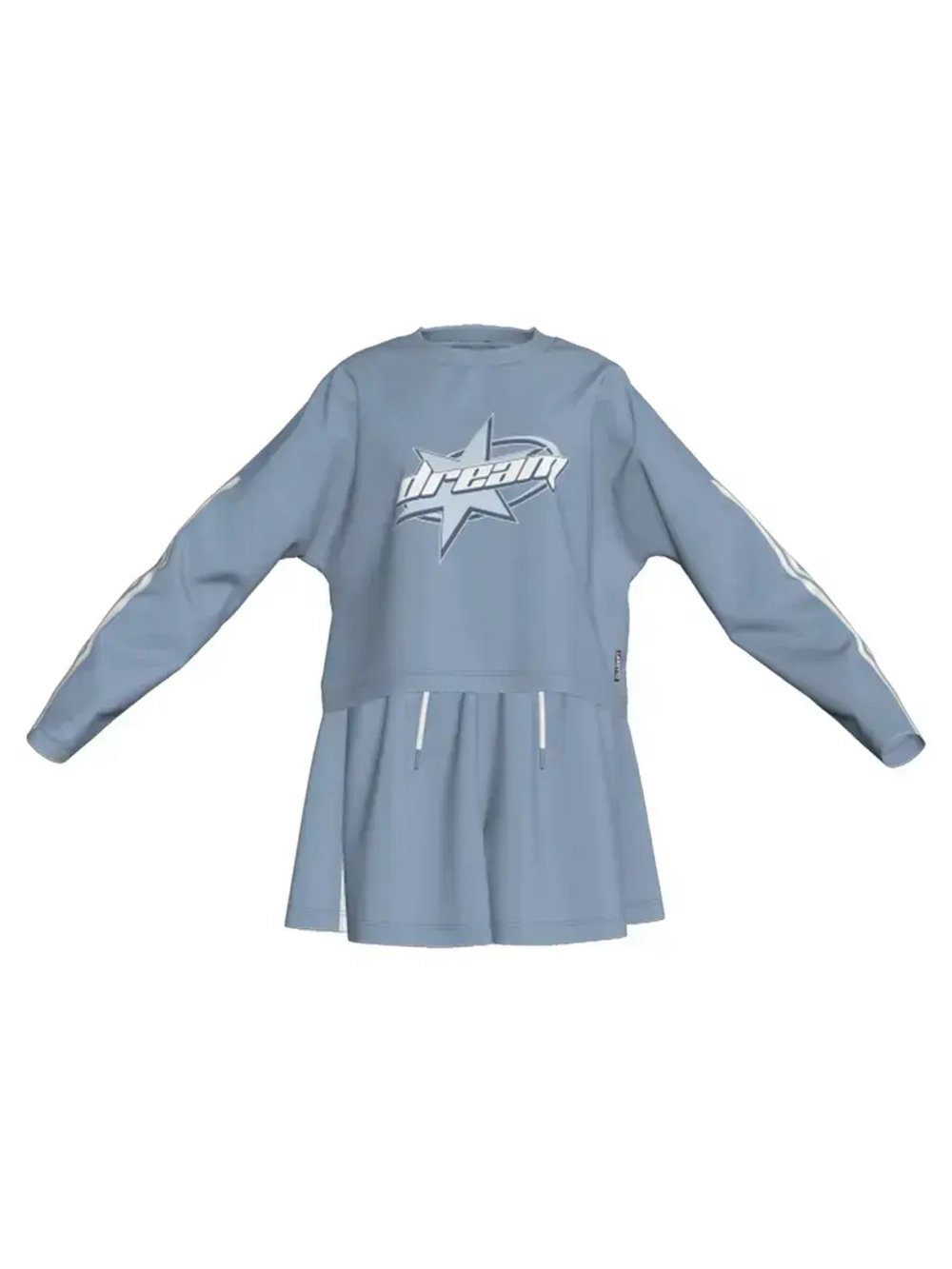 Осенний костюм для девочки, лонгслив и шорты