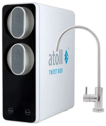 Прямоточная система обратного осмоса Atoll TWIST 800 A-5800p (с краном)