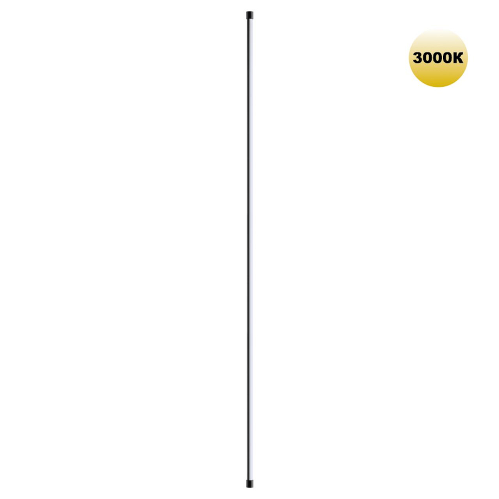 359349 KONST NT24 048 черный Светильник линейный светодиодный IP20 LED 20W 170-265V 3000K 1540Лм VITZ