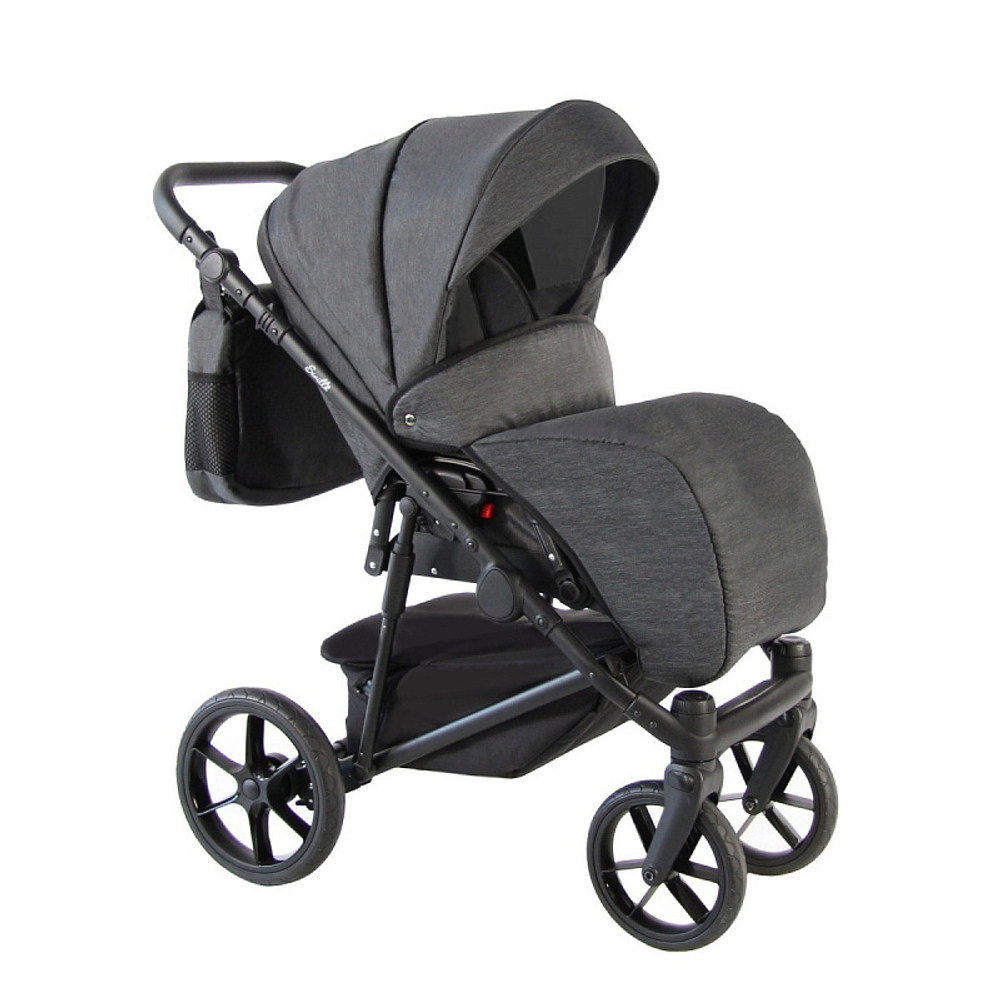 Детская коляска Sevillababy Alterro 2 в 1 чёрный