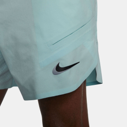 Мужские теннисные шорты Nike Dri-Fit Slam Shorts Men - Light Blue