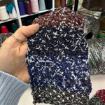 EMPORIUM - Luxury Production by Ri.go.; 90% меринос, 8% фольга, 2% п/а; 220м/100гр; цвет: бордово-коричневый в серебре