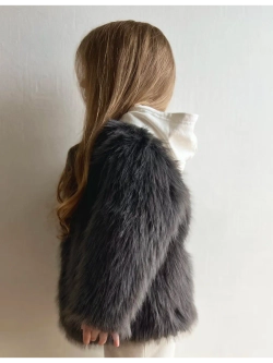 Шуба искусственная демисезонная