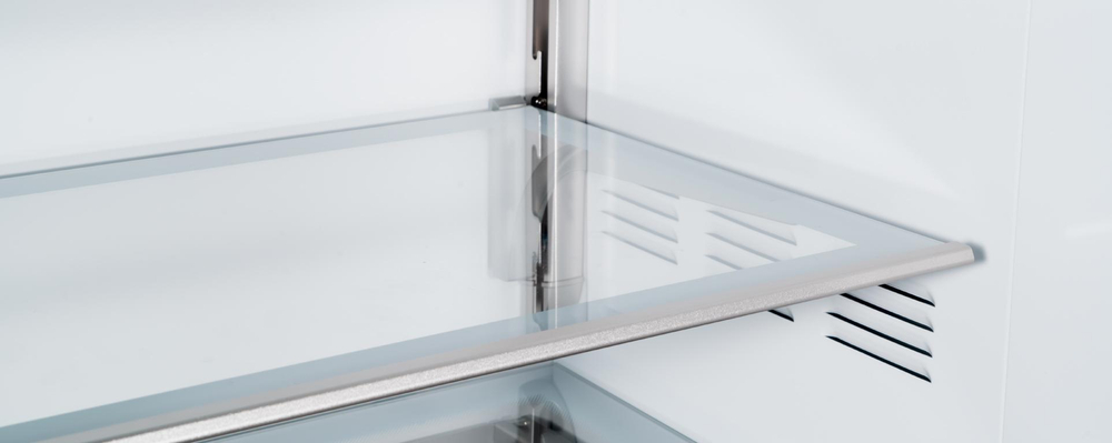 Встраиваемый холодильник/морозильник Total No Frost Bertazzoni, под навеску мебельных панелей, петли справа, шириной 75см Белый