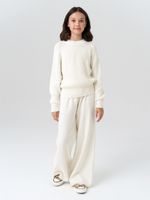 Джемпер для девочки AT1001 молочный