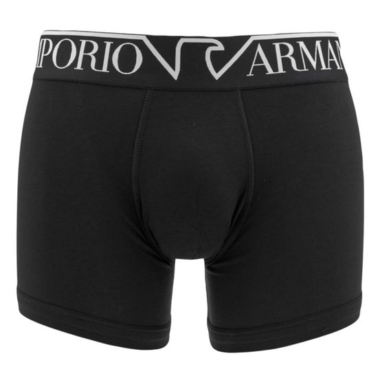 Мужские трусы боксеры черные Emporio Armani 110818_4F516 00020