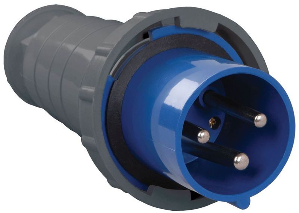Вилка эл. каб. 63А 2P+PE 220В IP54 ССИ-033 IEK PSR01-063-3 Вилка эл. каб. 63А 2P+PE 220В IP54 ССИ-033 IEK PSR01-063-3