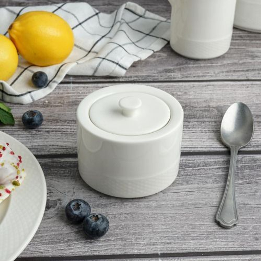 Сахарница 200мл,фарфор "NOBLE" серия "IMPRESS"