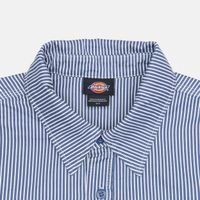  Рубашка мужская Dickies Hickory Long Sleeve Work Shirt 