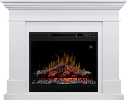 Каминокомплект California - Белый (Высота 1005мм) с очагом Symphony 26'' DF2624L-INT
