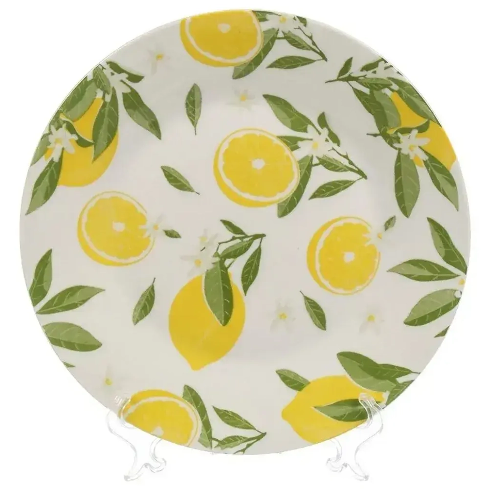Тарелка обеденная Лимоны 23 см