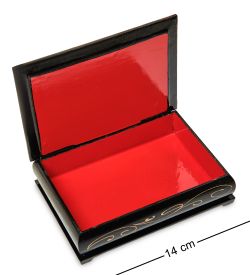 ШК-11/ 3-P Шкатулка в технике декупаж (10х14х4)