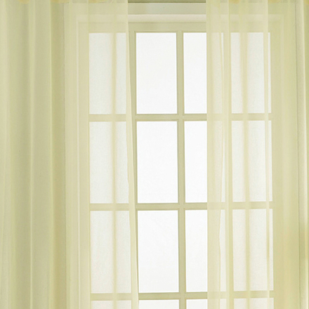 Тюль вуаль на шторной ленте. Шампань. оптом. Арт. D03